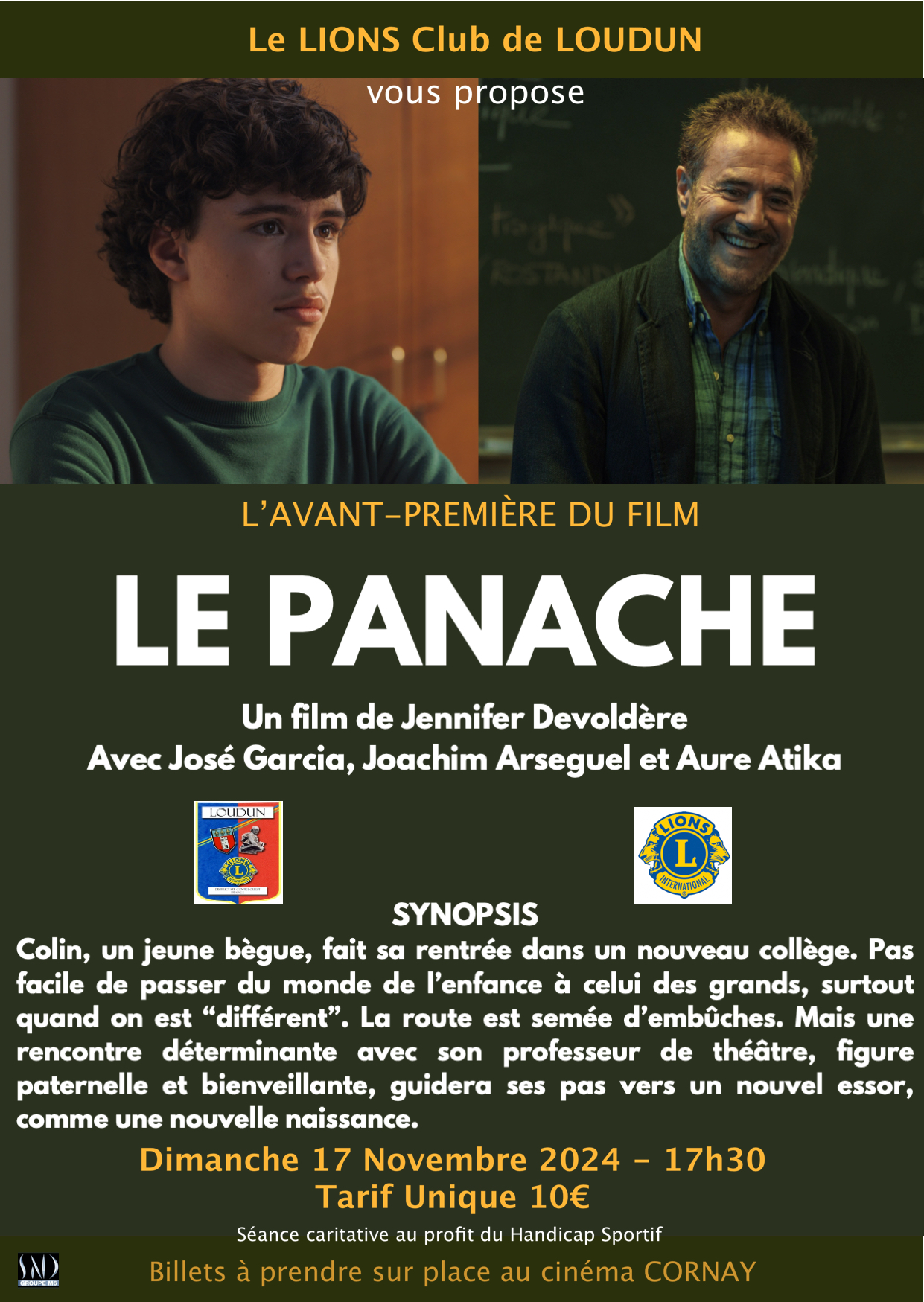 Le Panache au Cinéma Cornay