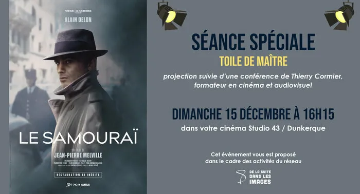 Le samouraï Cinéma Studio 43 Dunkerque