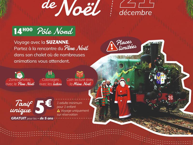 LE TRAIN DE NOËL LA SUZANNE