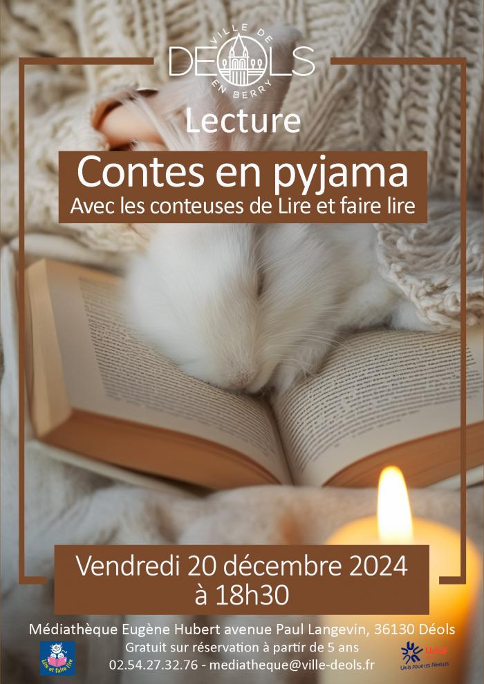 Lecture "Contes en pyjama"