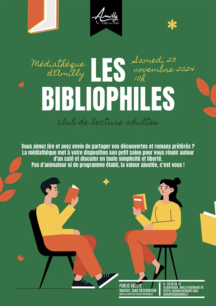 Les bibliophiles club de lecture