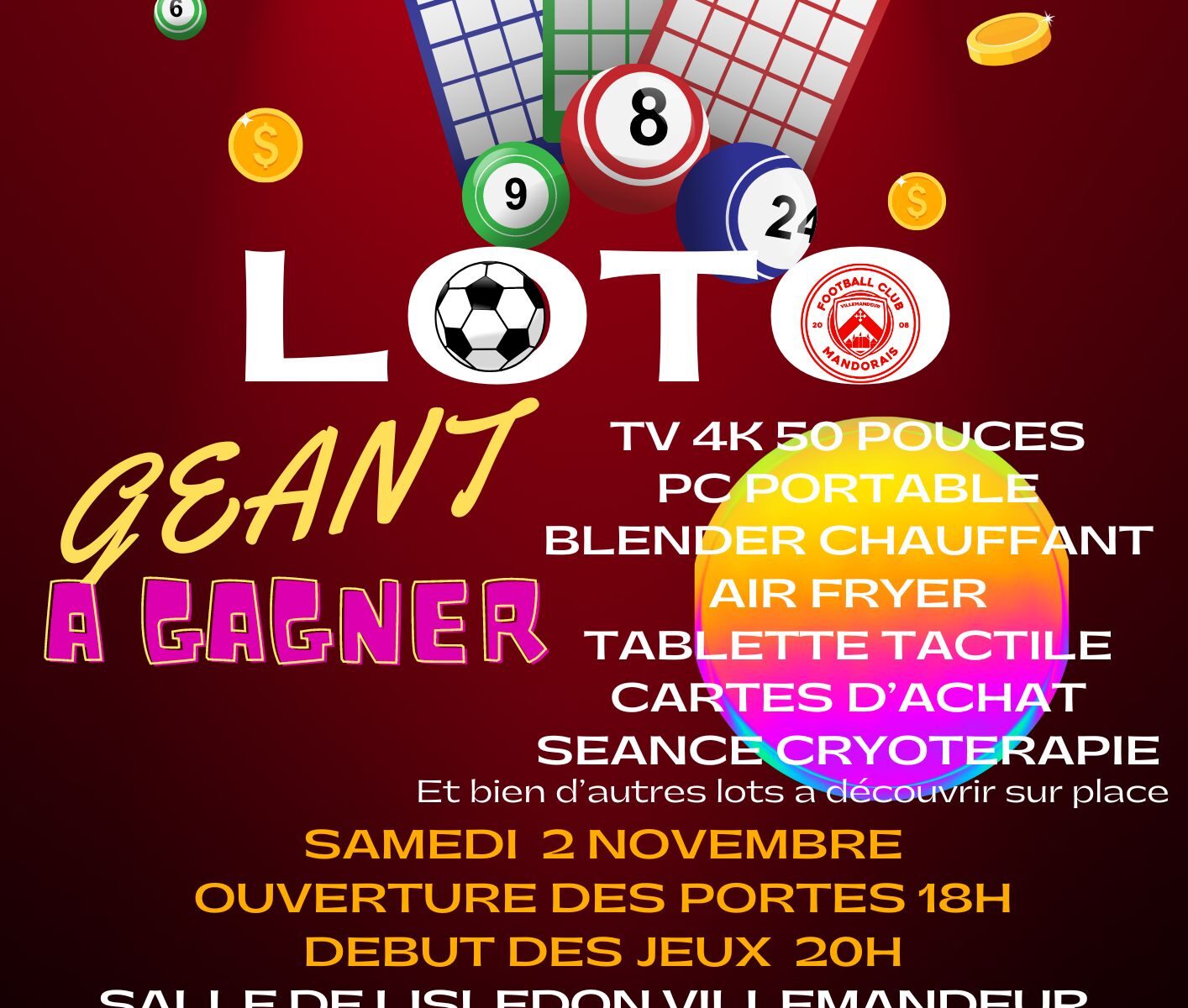 Loto du FC mandorais