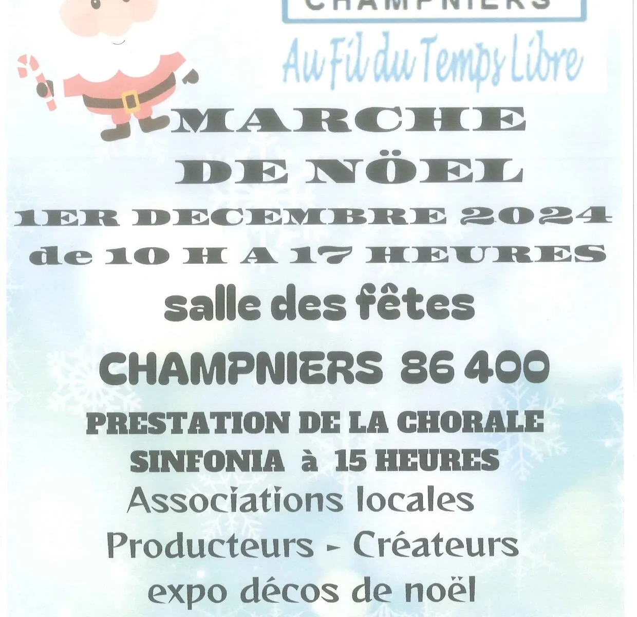 Marché de Noël à Champniers