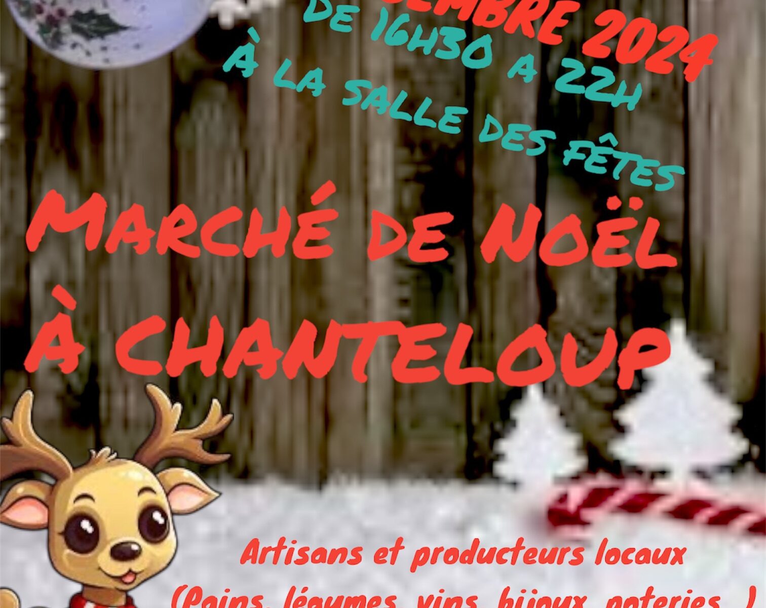 Marché de Noël à Chanteloup