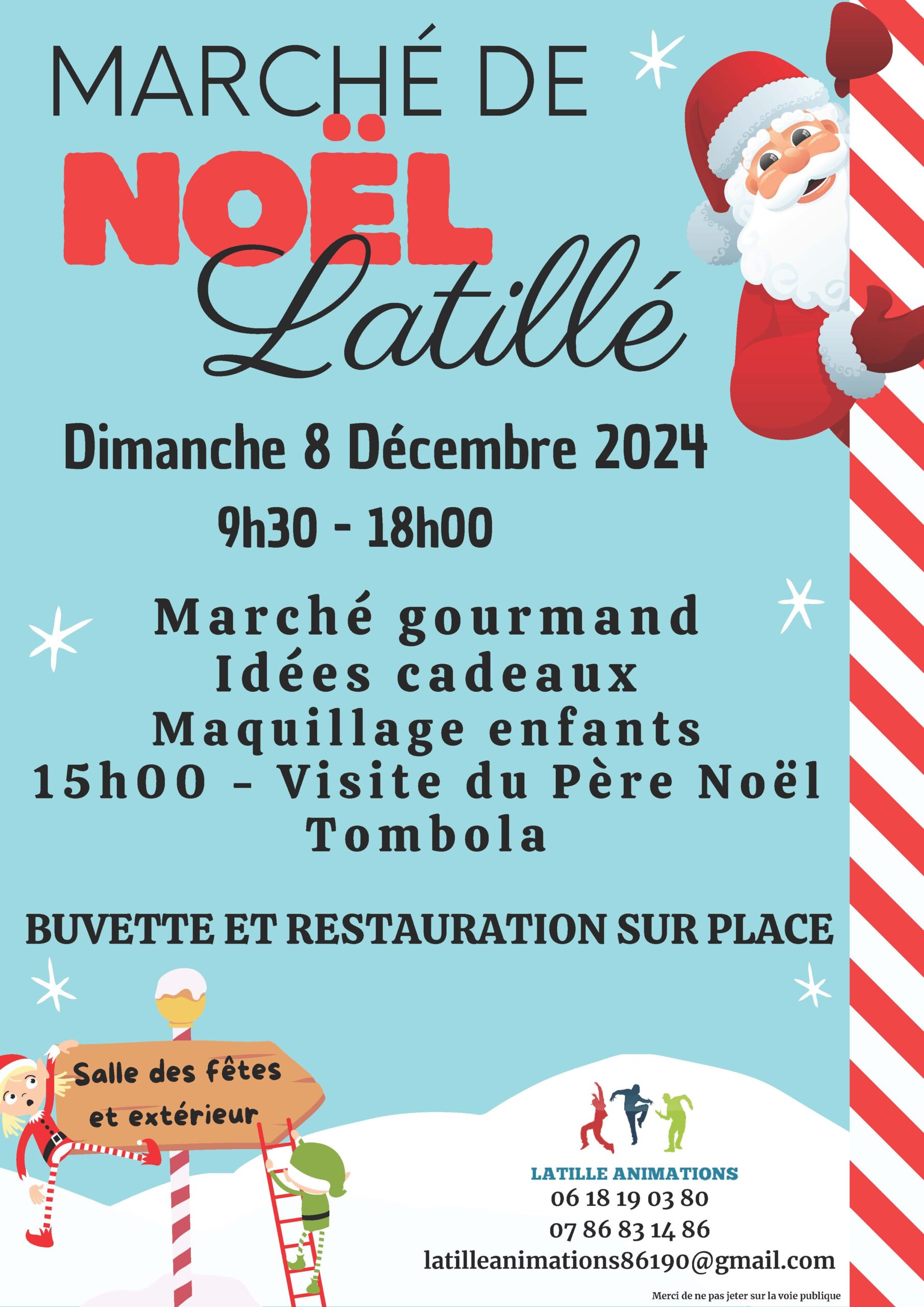 Marché de Noël à Latillé