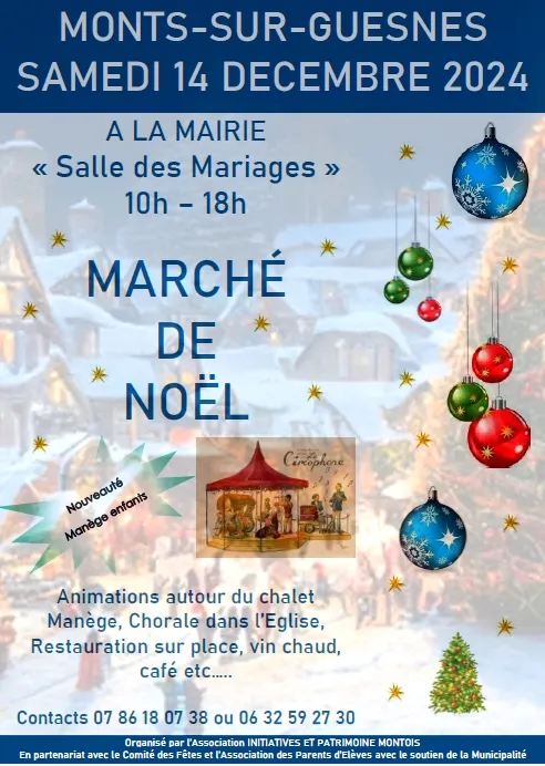 Marché de Noël à Monts-sur-Guesnes