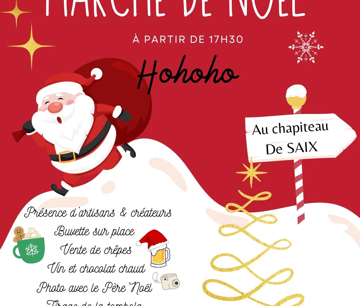 Marché de Noël à Saix