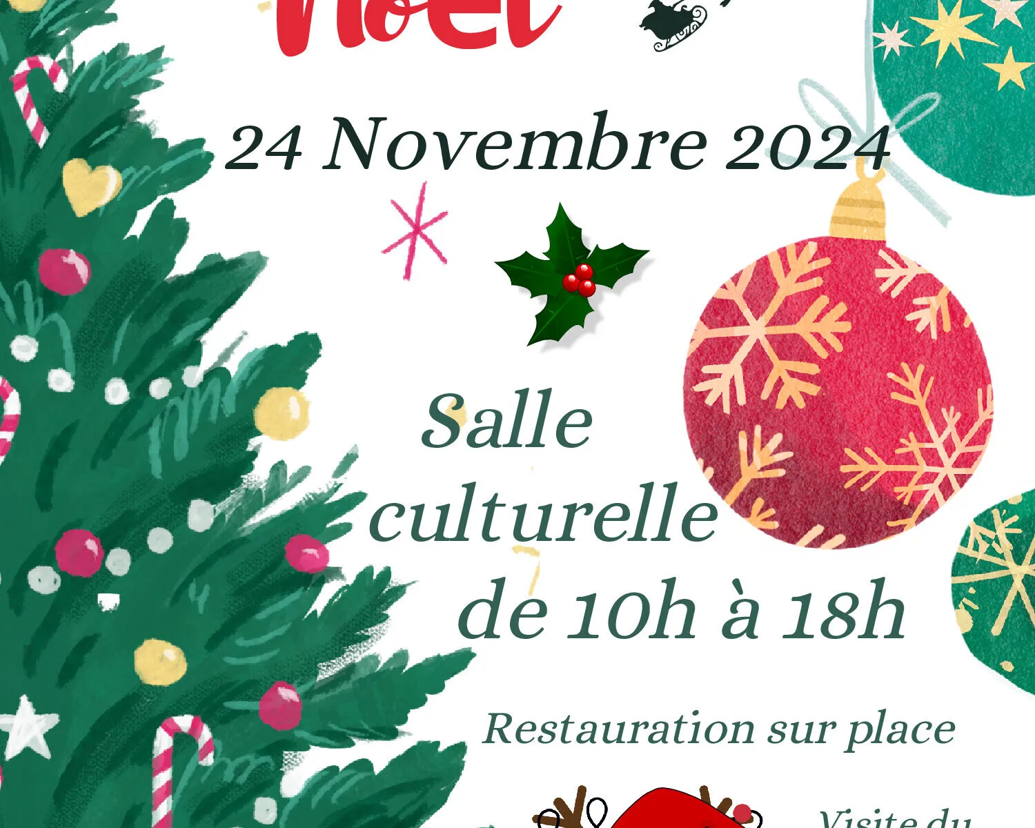 Marché de Noël à Sermaises