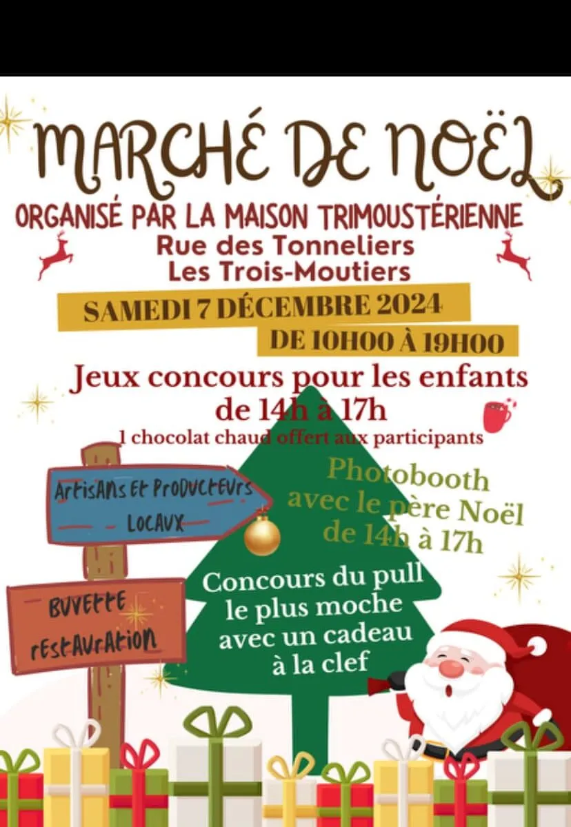 Marché de Noël aux Trois-Moutiers