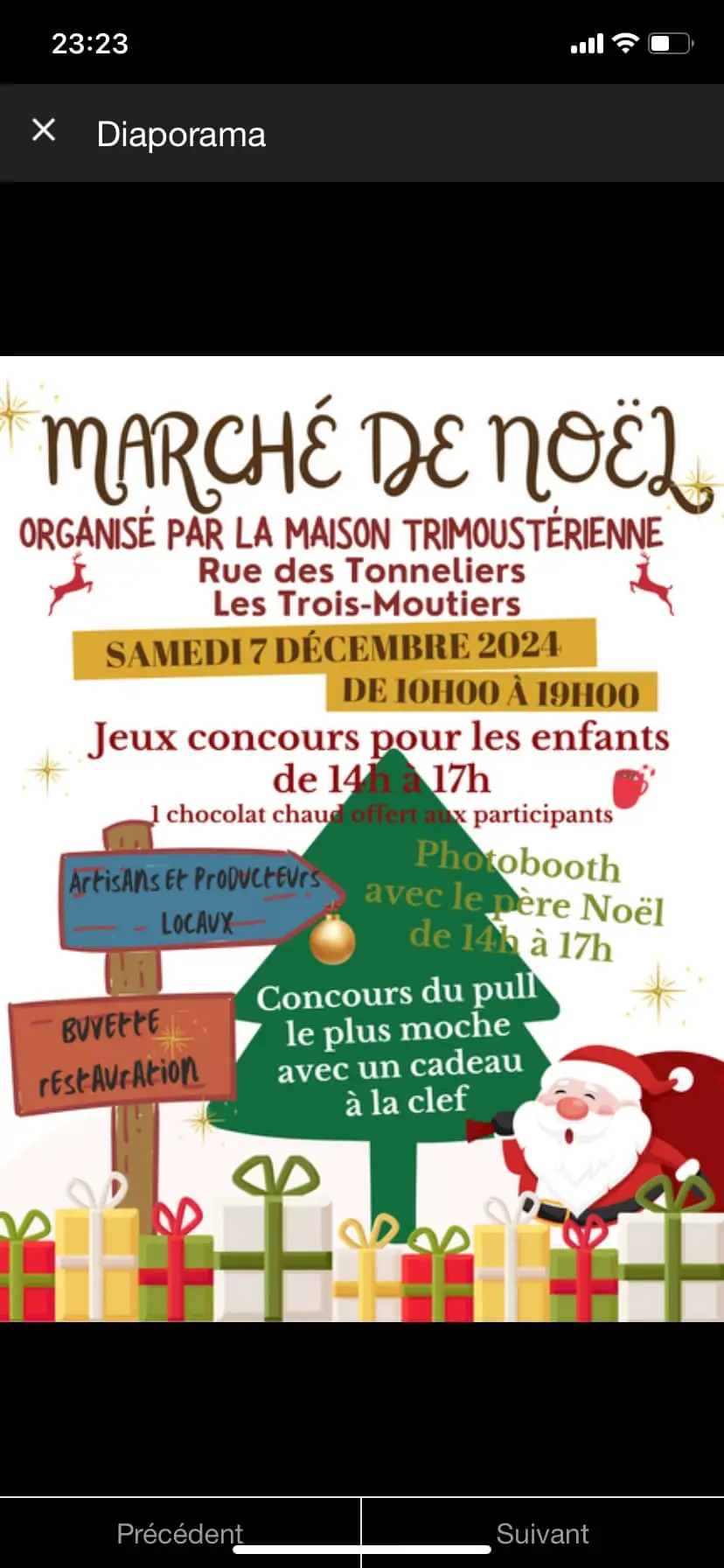 Marché de Noël aux Trois-Moutiers