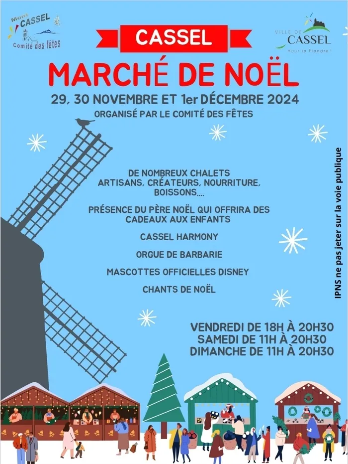 Marché de Noël de Cassel Cassel Grenoble