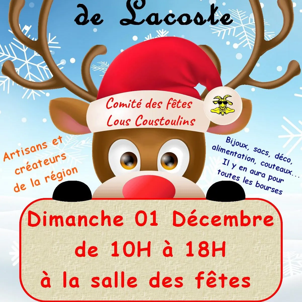 MARCHÉ DE NOËL DE LACOSTE