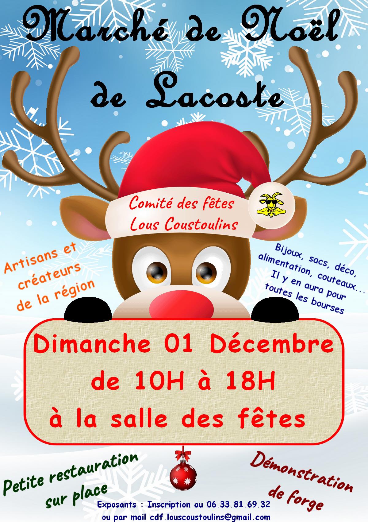 MARCHÉ DE NOËL DE LACOSTE