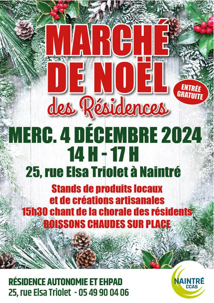 Marché de Noël des Résidences