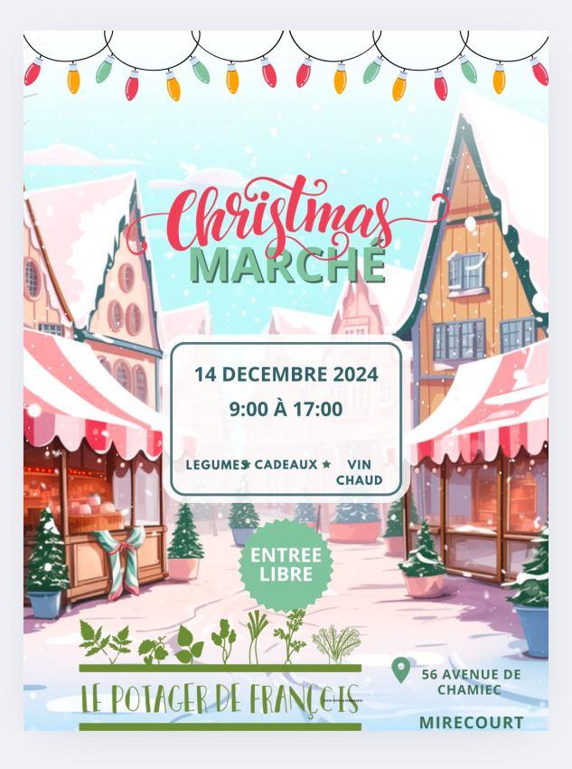 MARCHÉ DE NOËL DU POTAGER DE FRANÇOIS