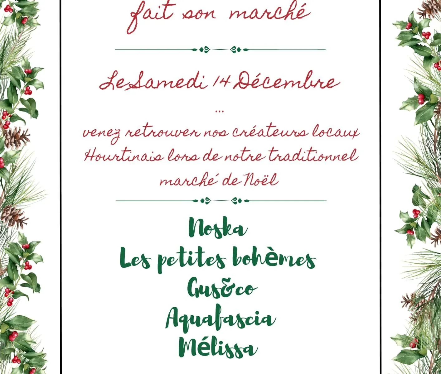 Marché de Noël