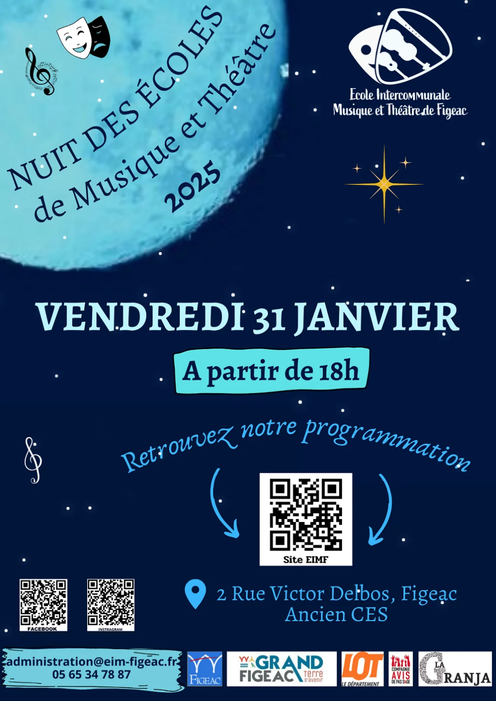 Nuit des écoles de musiques à Figeac