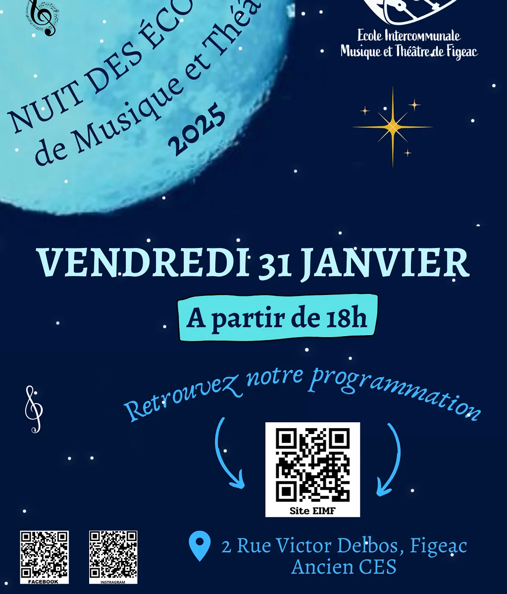 Nuit des écoles de musiques à Figeac