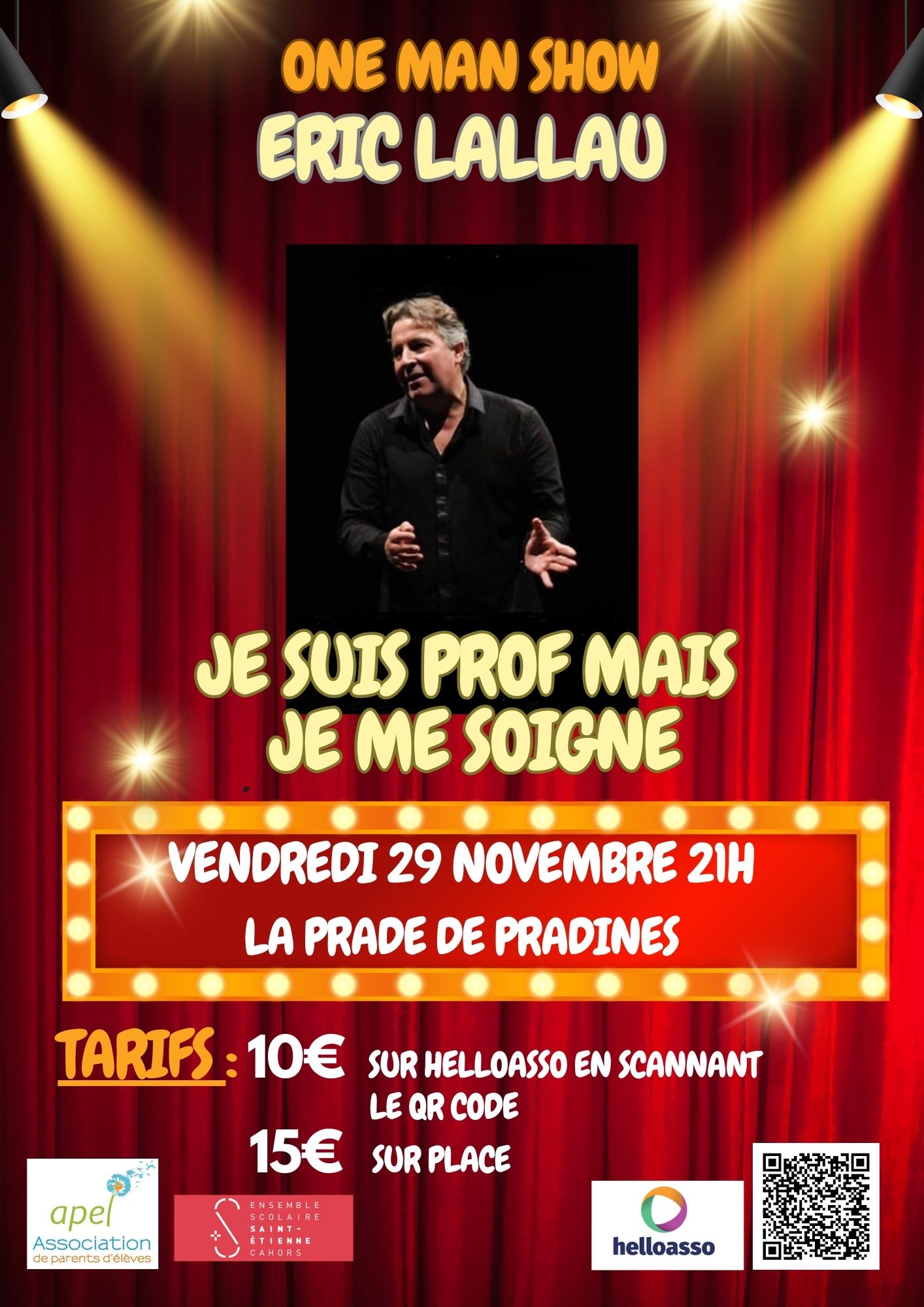 One Man Show "Je suis prof mais je me soigne"