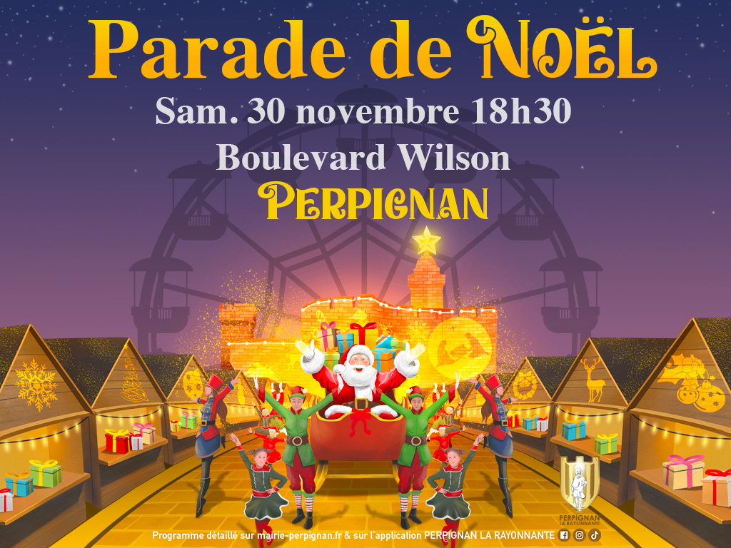 PARADE DE NOËL À PERPIGNAN