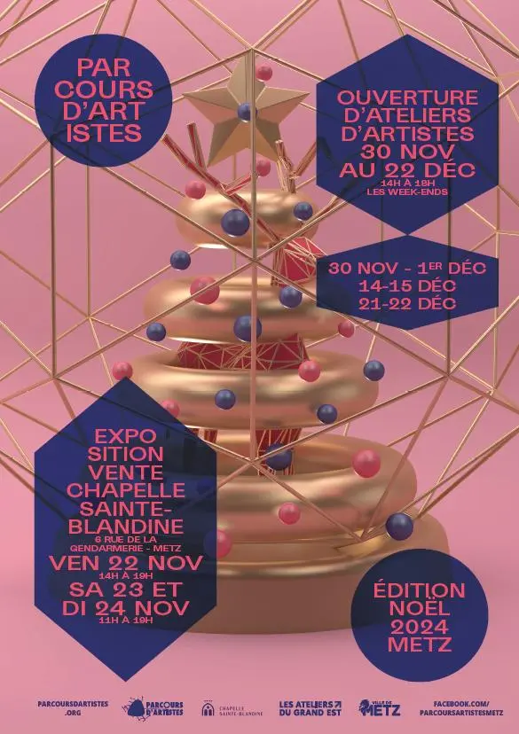 PARCOURS D'ARTISTES EDITION DE NOËL 2024