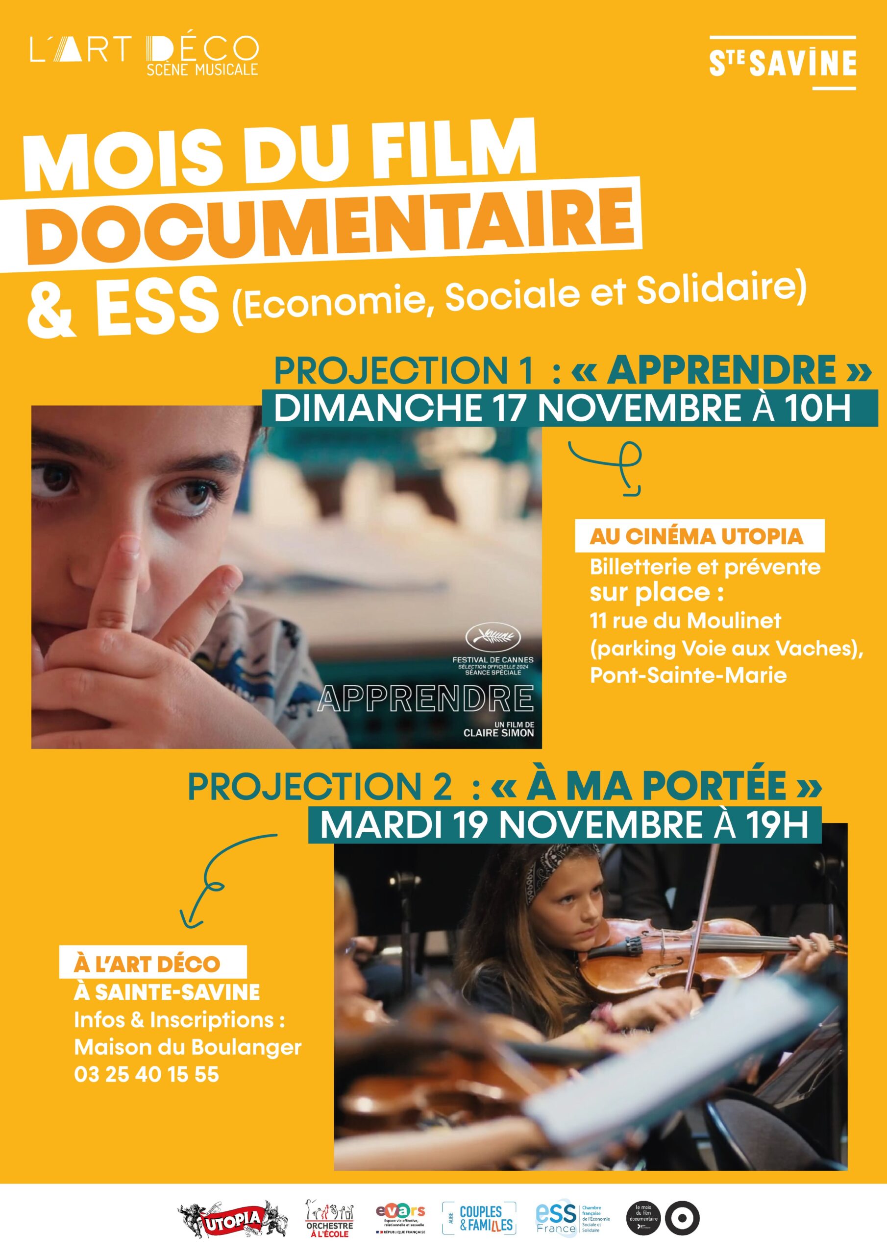 Projection du film "À ma portée" de Stéphanie Pélissier