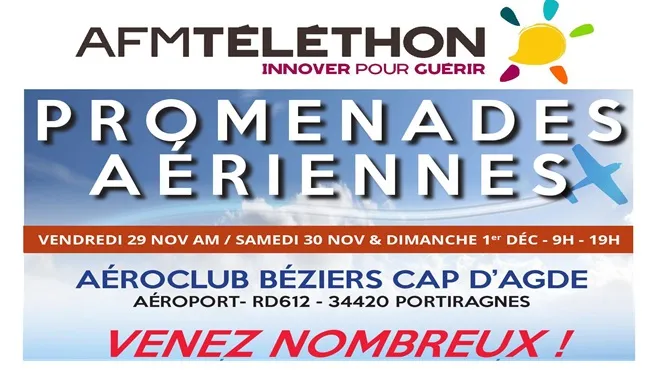 PROMENADES AERIENNES -TELETHON 2024