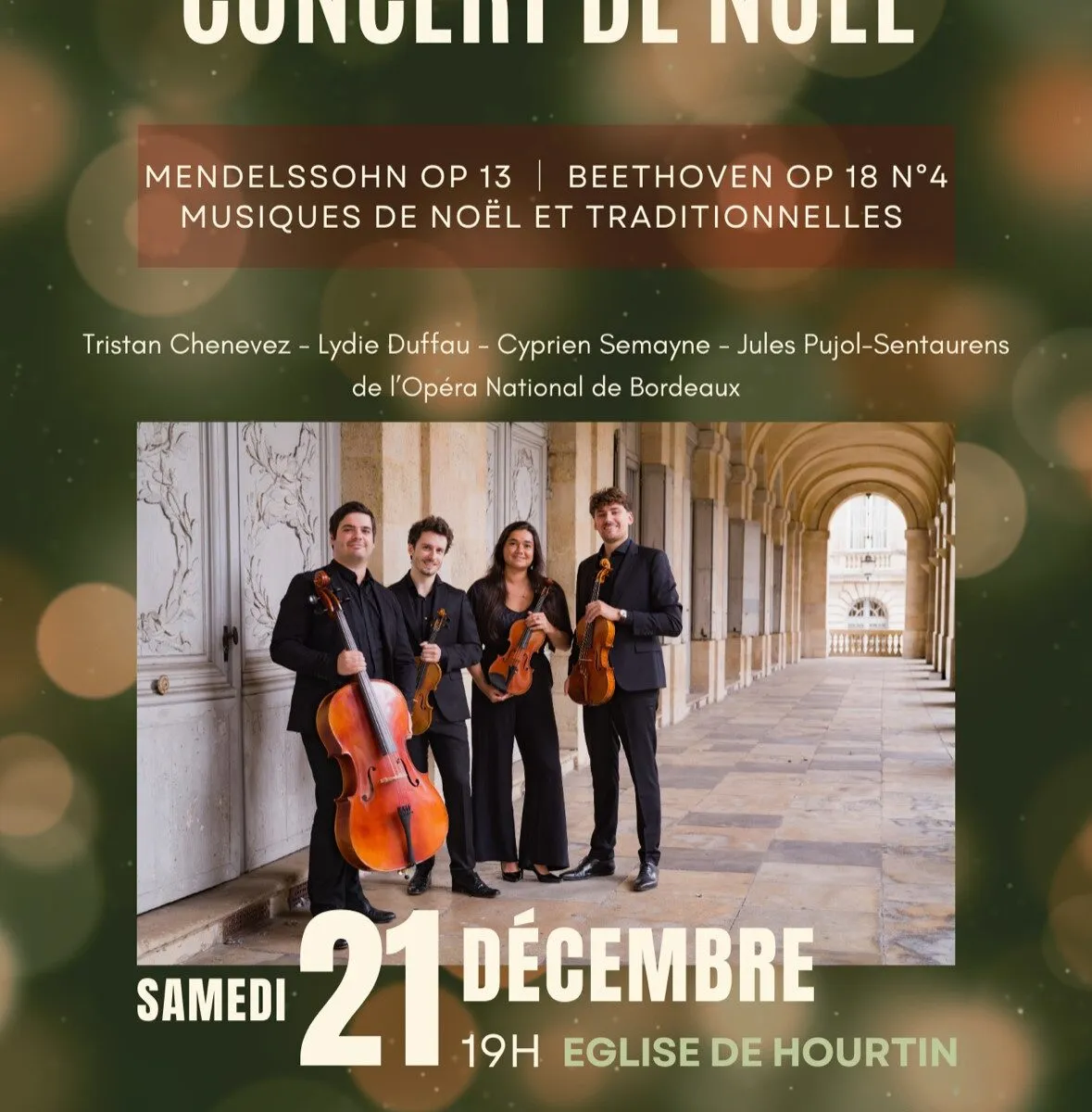 Quatuor Furioso Concert de Noël