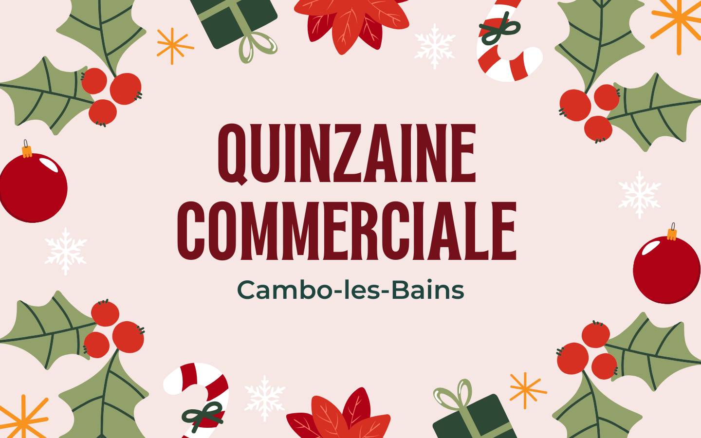 Quinzaine commerciale de Noël