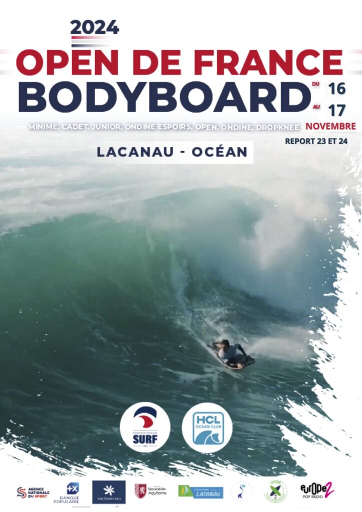 REPORTE EN AVRIL Open de France de Bodyboard