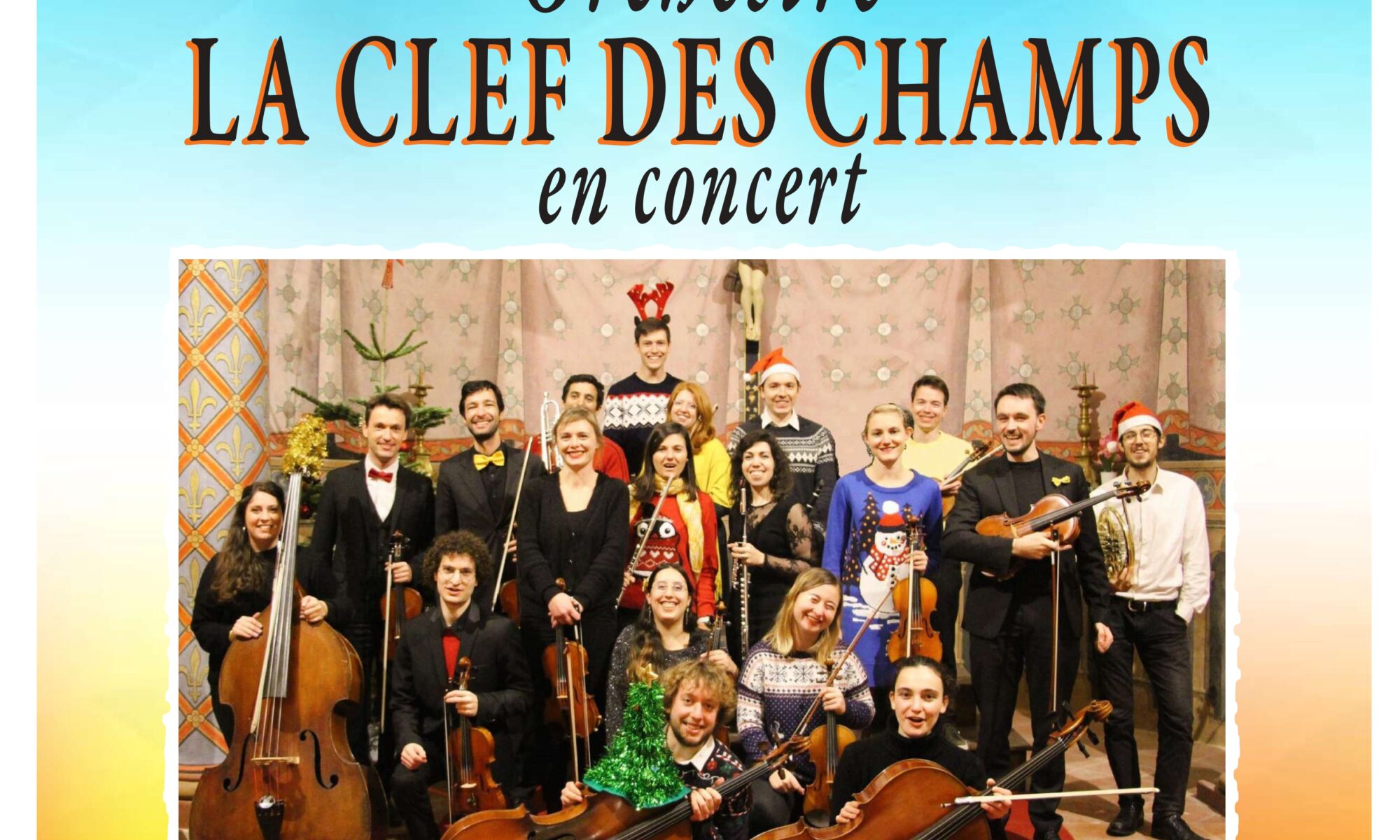 Saison musicale de Bellefont La Rauze Orchestre La Clef des Champs