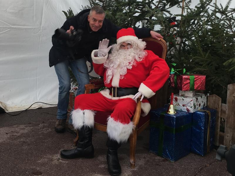 SÉANCE PHOTO AVEC LE PÈRE NOËL