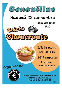 Soirée Choucroute