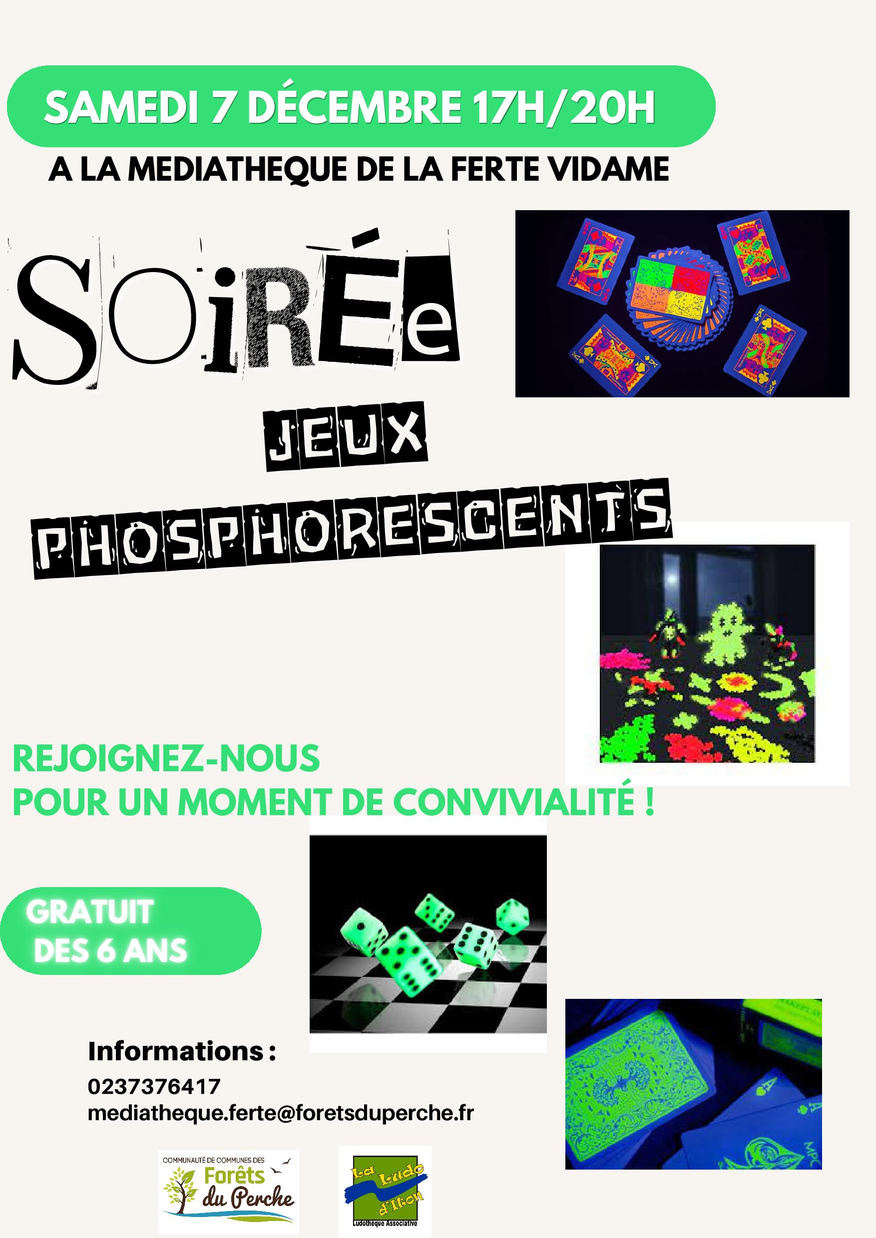 Soirée Jeux phosphorescents