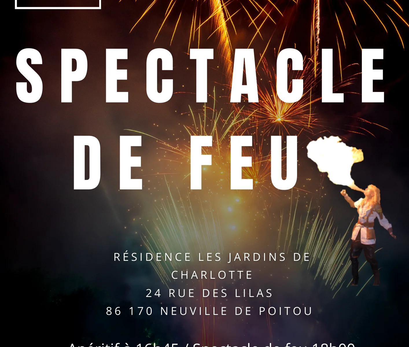 Spectacle de feu