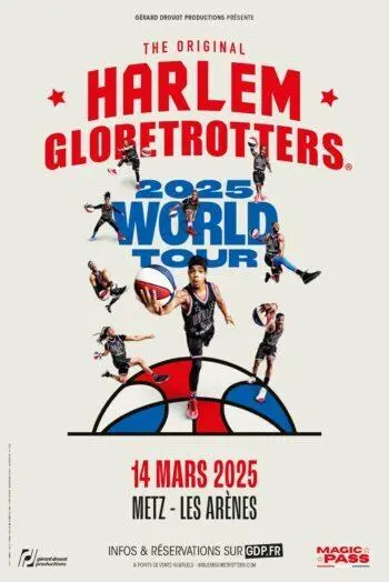 SPECTACLE HARLEM GLOBETROTTERS 2025 WORLD TOUR