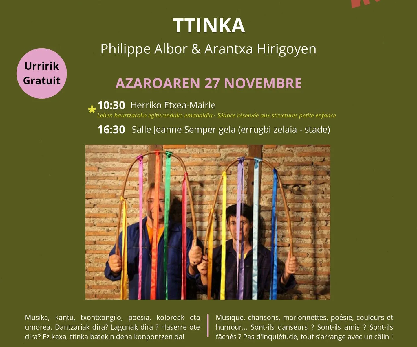 Spectacle Ttinka