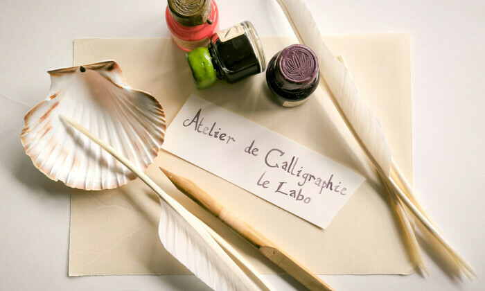 Sur le fil de l'encre - Initiation à la calligraphie médiévale - au Labo Cambrai  ️ Le Labo Cambrai