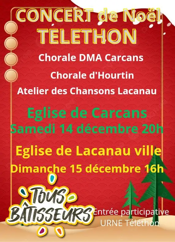 Téléthon Concert de noël