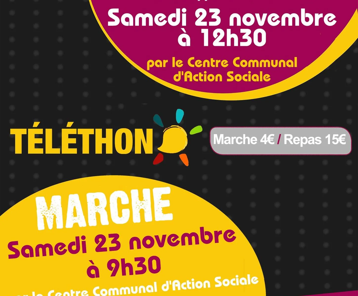 Téléthon marche et repas