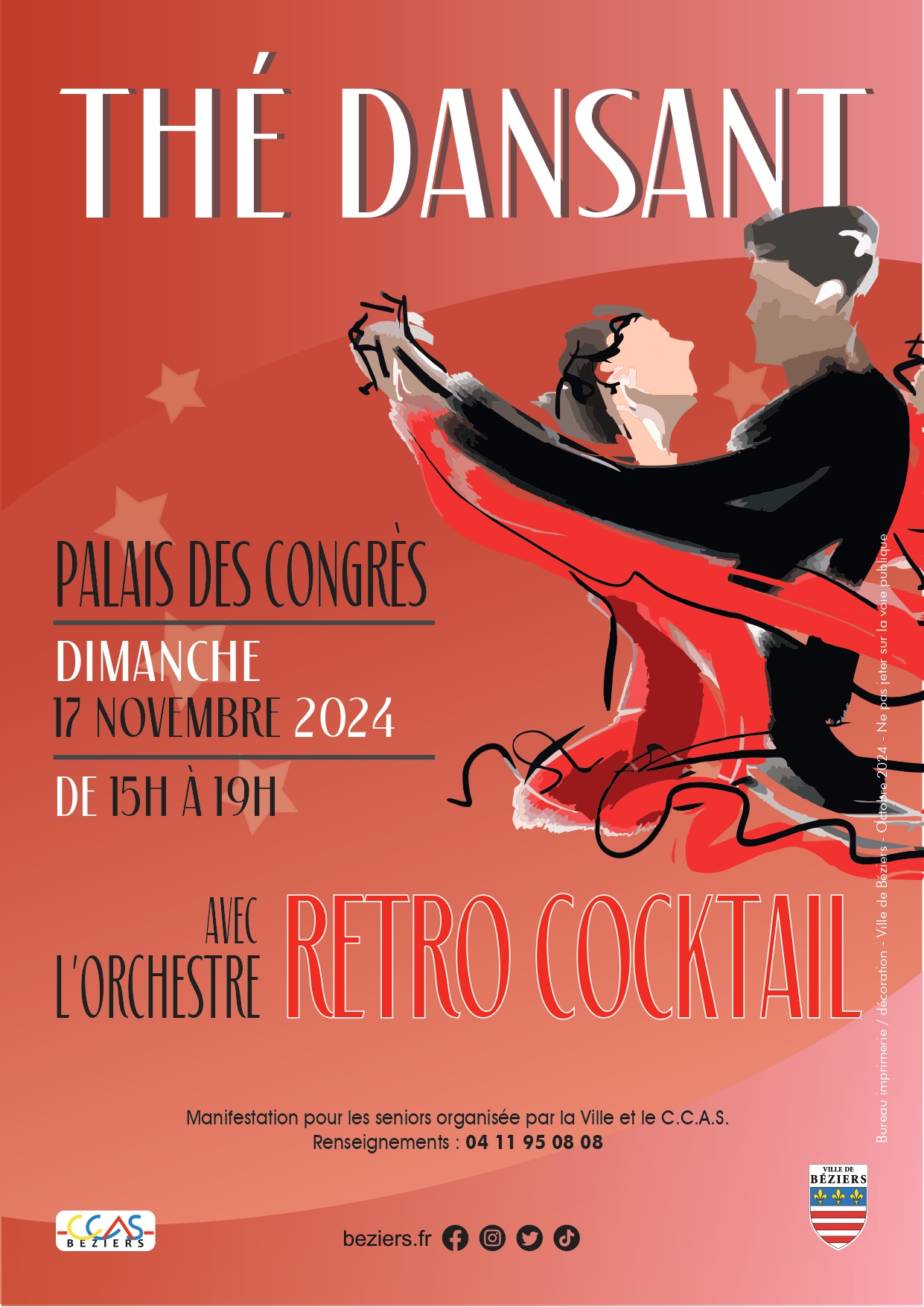 THÉ DANSANT AVEC L'ORCHESTRE RETRO COCKTAIL