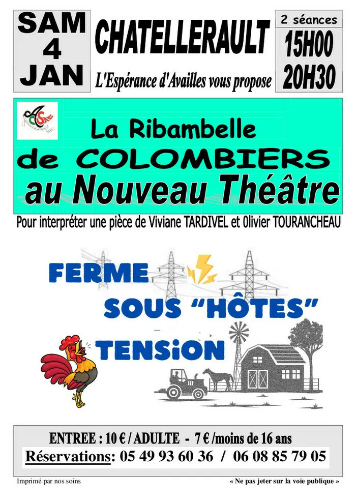 THEATRE Ferme sous "hôtes" tension