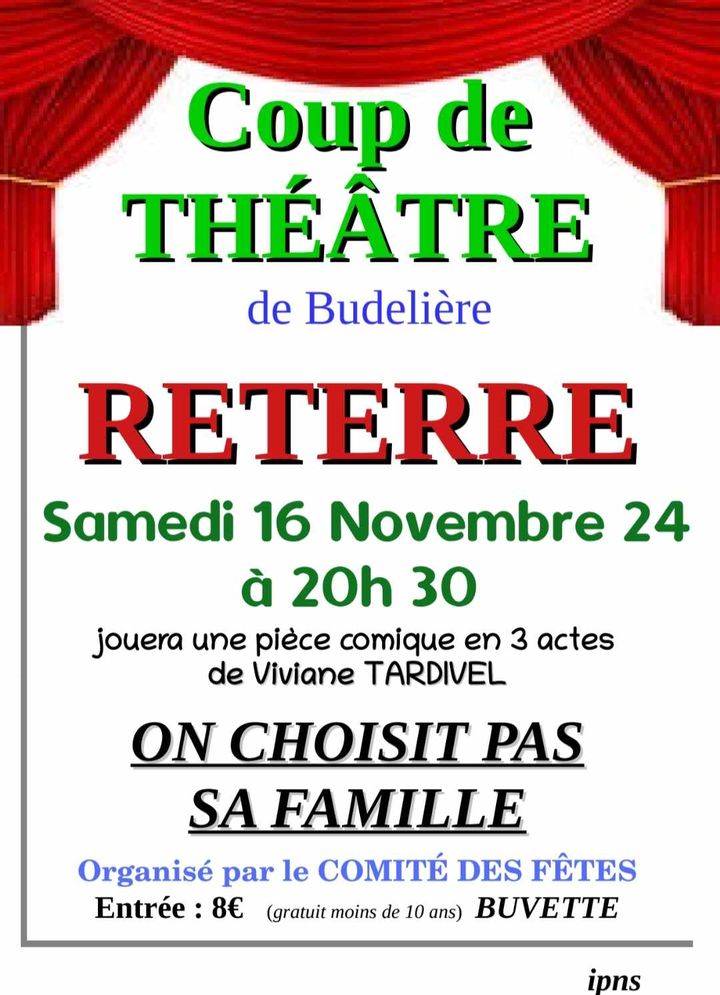 Théâtre "On choisit pas sa famille"