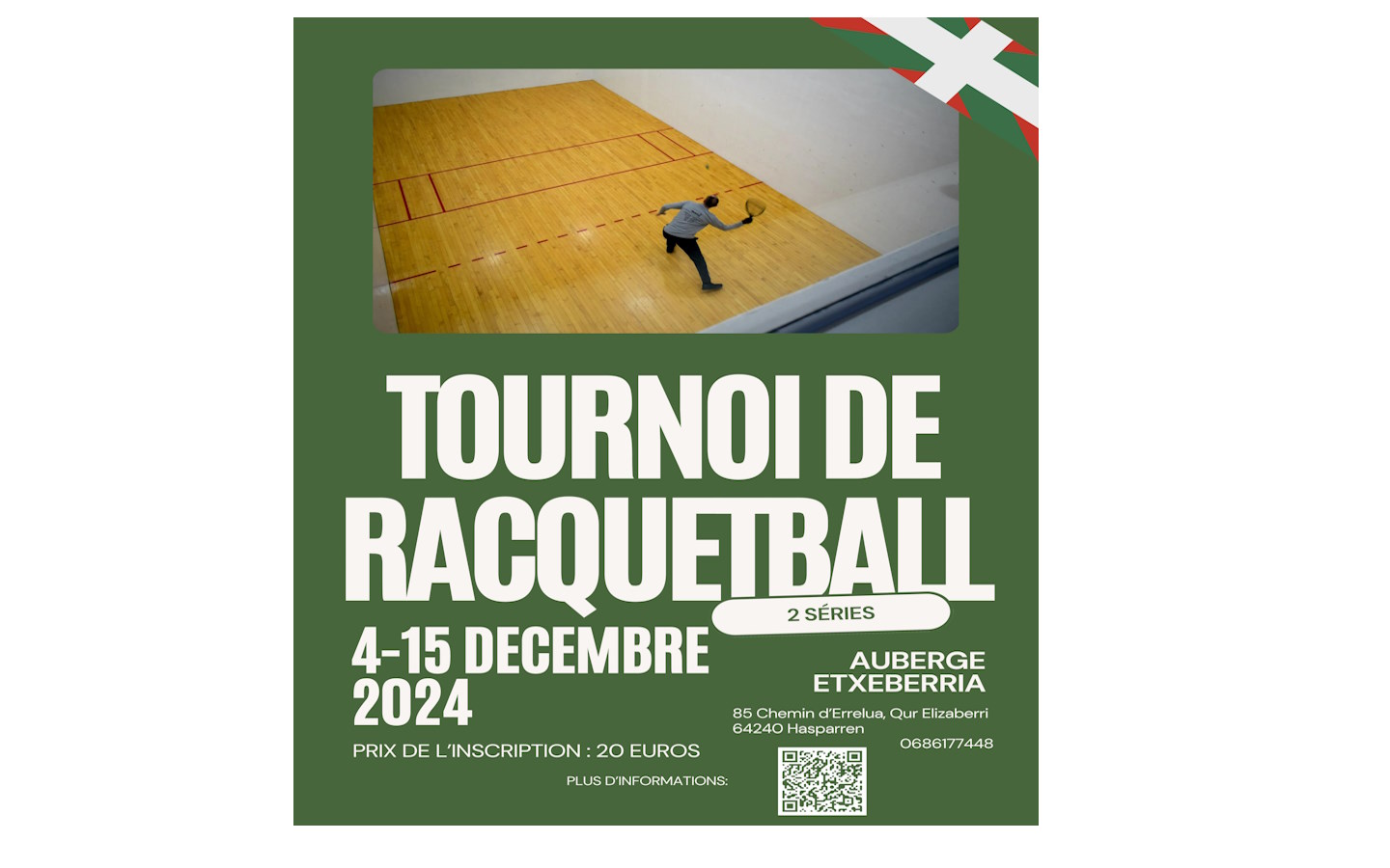 Tournoi de racquetball