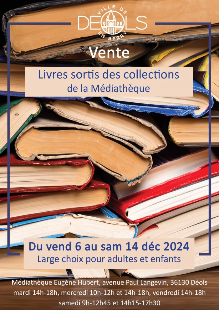 Vente de livres au rebut