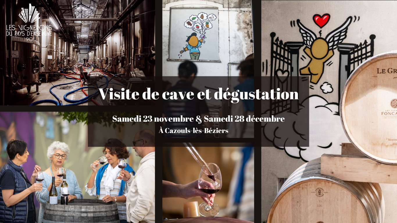 VISITE DE LA CAVE LA CAZOULINE ET DEGUSTATION