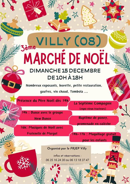 3ème édition du Marché de Noël de Villy