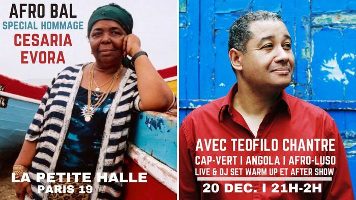 Afro Bal hommage à Cesaria Evora à La Petite Halle de La Villette LA PETITE HALLE Paris