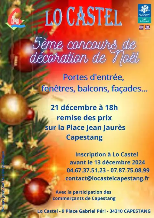 ANIMATIONS DE NOËL À CAPESTANG