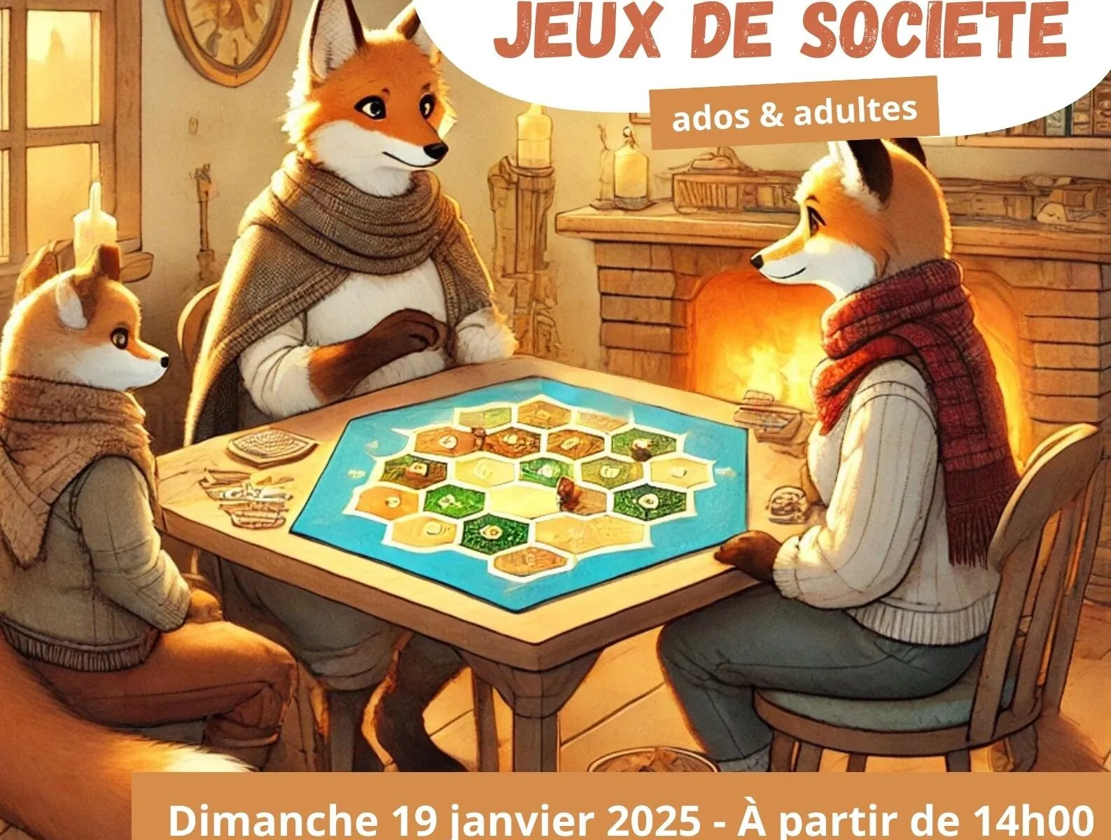 Après-midi jeux de société